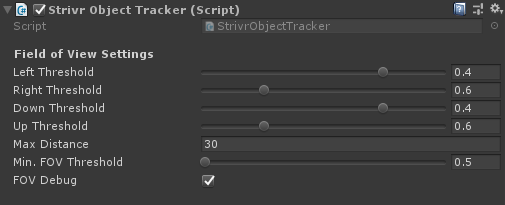 strivr object tracker